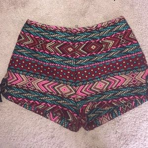 Urban outfitters shorts.Zip up the back